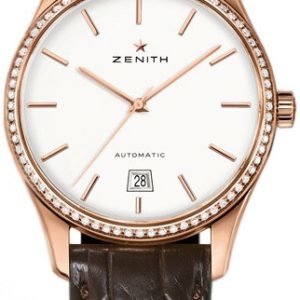 Zenith Captain 22.2310.3001-01.C498 Kello Hopea / Nahka