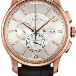 Zenith Captain Winsor 18.2070.4054-02.C711 Kello Hopea / Nahka