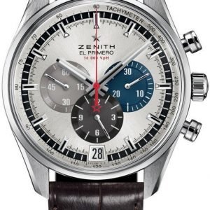 Zenith El Primero 03.2040.400-69.C494 Kello Hopea / Nahka