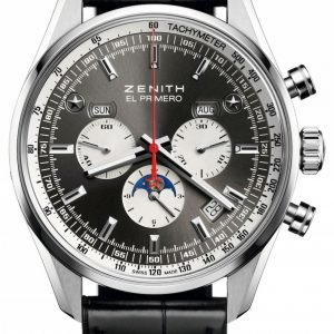 Zenith El Primero 03.2092.410-91.C496 Kello Harmaa / Nahka