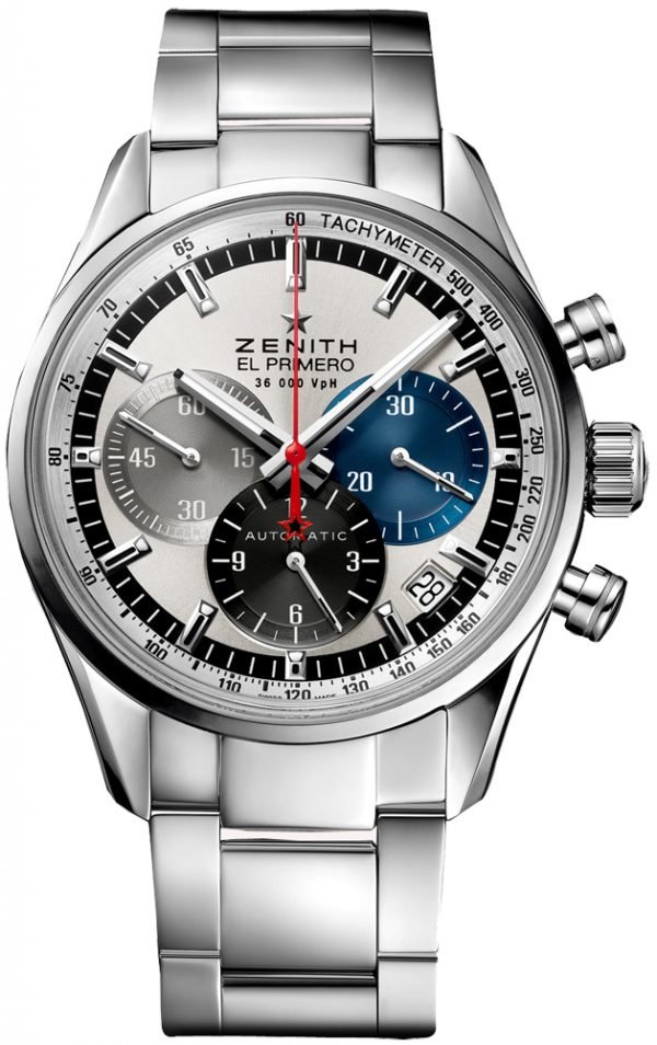 Zenith El Primero 03.2150.400-69.M2150 Kello Hopea / Teräs