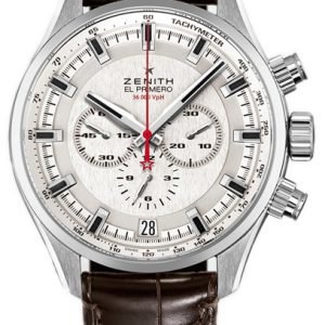 Zenith El Primero 03.2280.400-01.C713 Kello Hopea / Nahka