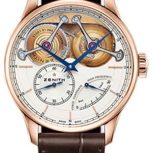 Zenith El Primero 18.2210.4810-01.C713 Kello Valkoinen / Nahka