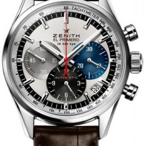 Zenith El Primero 1969 03.2150.400-69.C713 Kello Hopea / Nahka