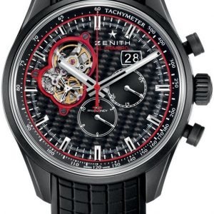 Zenith El Primero 24.2160.4063-28.R515 Kello Musta / Kumi