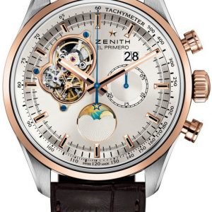 Zenith El Primero 51.2160.4047-01.C713 Kello Hopea / Nahka