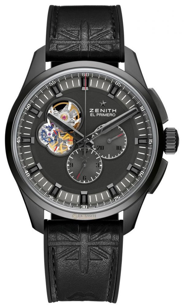 Zenith El Primero 96.2260.4061-21.R575 Kello Musta / Kumi