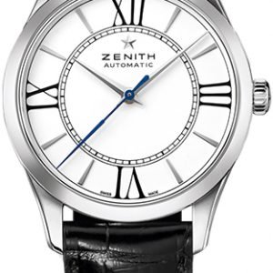 Zenith Heritage 03.2310.679-38.C714 Kello Valkoinen / Nahka